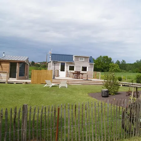Landhaus Bain Nordique - Tiny House A La Campagne La Boissiere-du-Dore