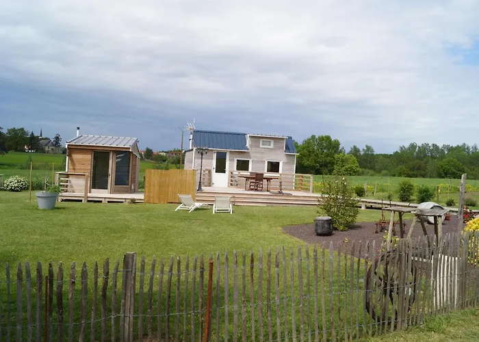 Landhaus Bain Nordique - Tiny House A La Campagne La Boissiere-du-Dore