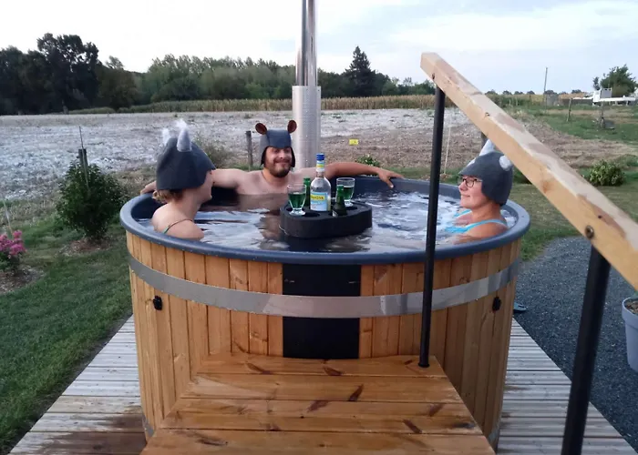 Bain Nordique - Tiny House A La Campagne La Boissiere-du-Dore